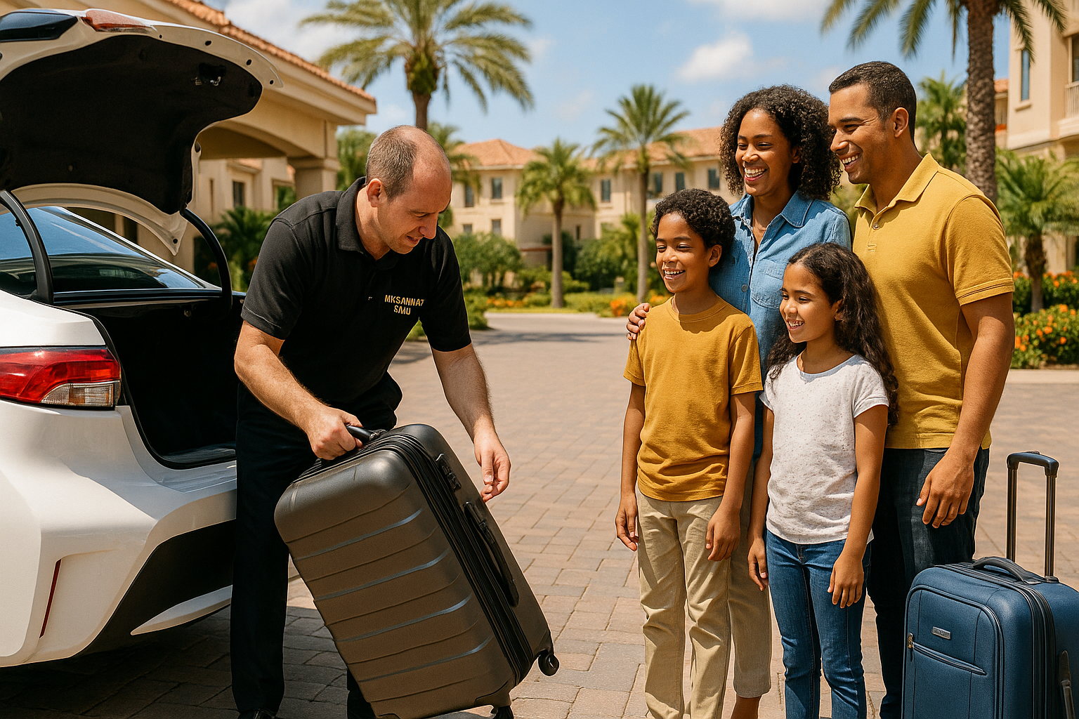 Taxi near Disney area